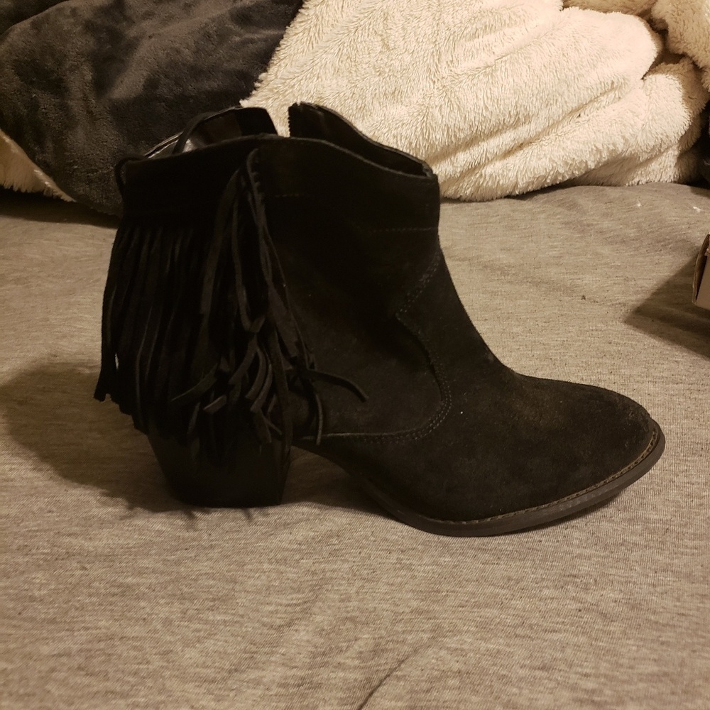 Marc Fisher leather cowboy boots